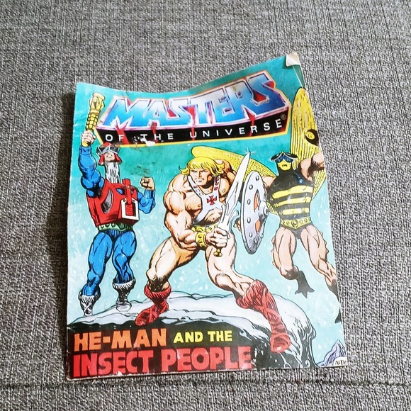 Vtg He-Man and the Insect People Masters of the Universe Mini Comic Book (ebab) - Picture 1 of 6